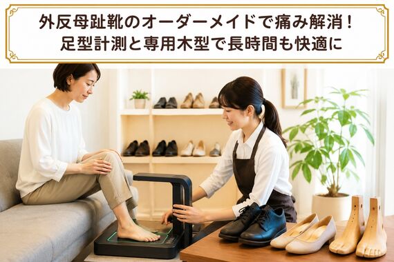 外反母趾靴 オーダーメイド